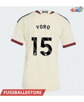 Günstige Manchester United Leny Yoro #15 3rd trikot Damen 2026-27 Kurzarm